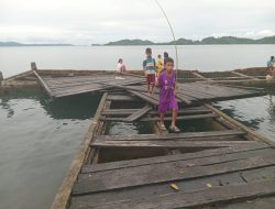 Jembatan Ambruk Dihantam Gelombang Tinggi, Warga Suma Tinggi Desak Pemkab Halsel Bertindak