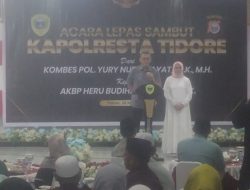 Acara Lepas Sambut Kapolresta Kota Tidore Kepulauan