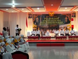 Wakil Walikota Tidore Kepulauan Melepas 105 Orang Jamaah Haji Kota Tidore