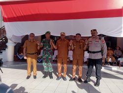 Pemerintah Kota Tidore Kepulauan melakukan Apel Tiga Pilar bersama TNI polri