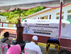 Kapolda Maluku Utara Resmikan Mesjid Al-Waaritsin SPN Polda Maluku Utara